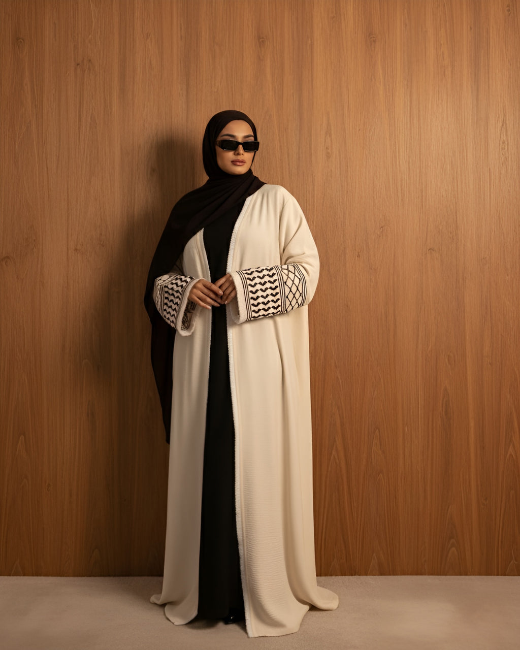 Heritage Drape Abaya - Dusk