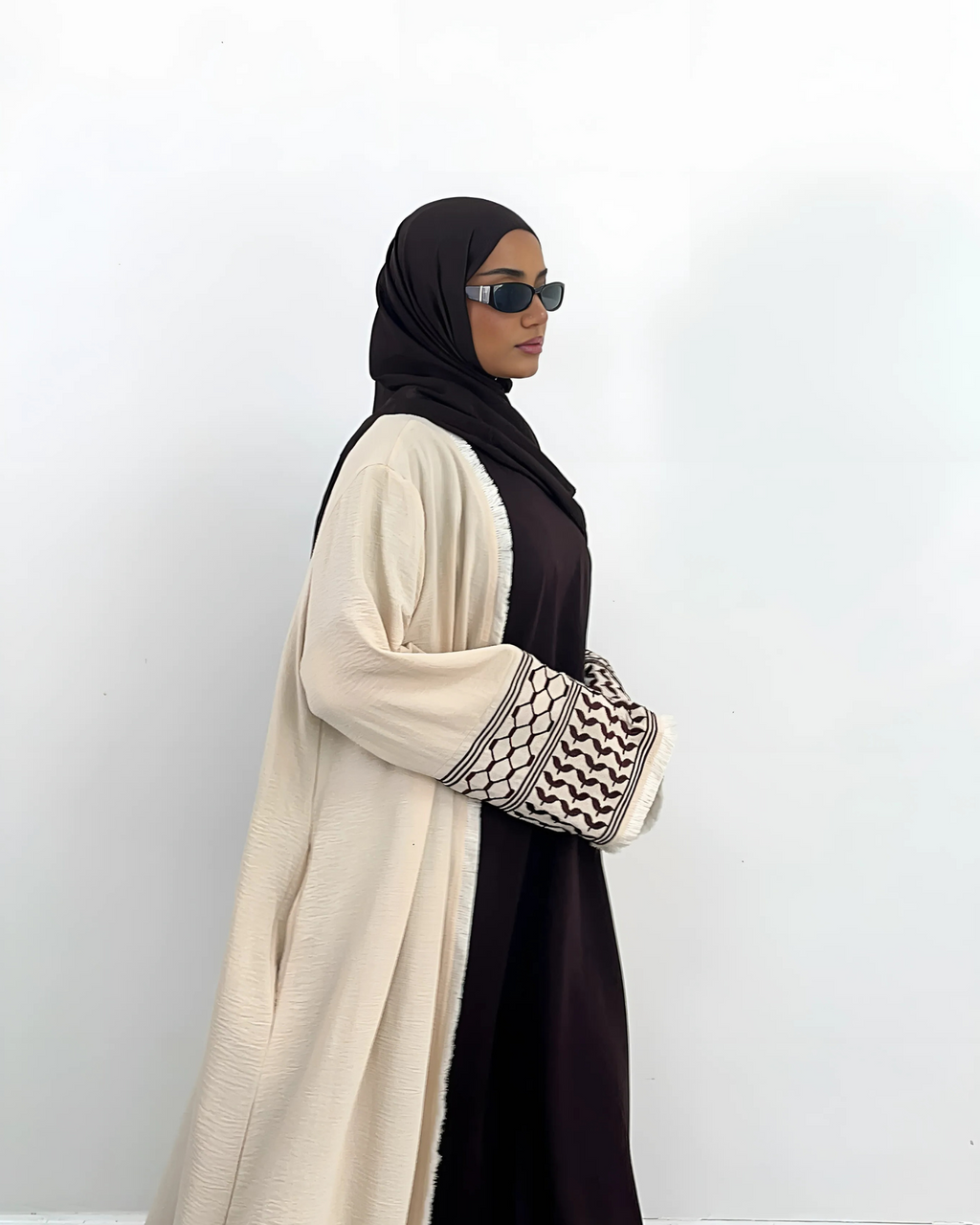 Heritage Drape Abaya - Dusk