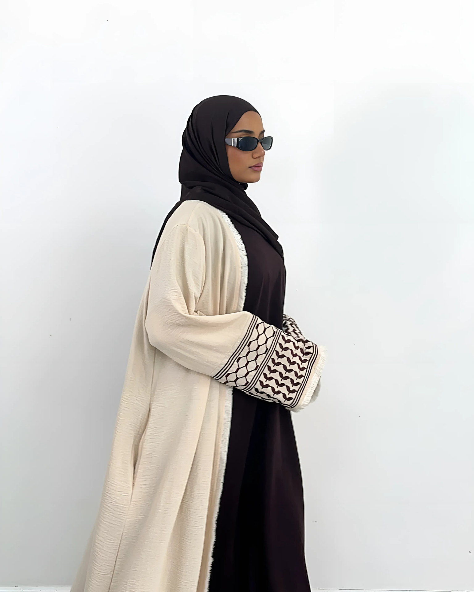 Heritage Drape Abaya - Dusk