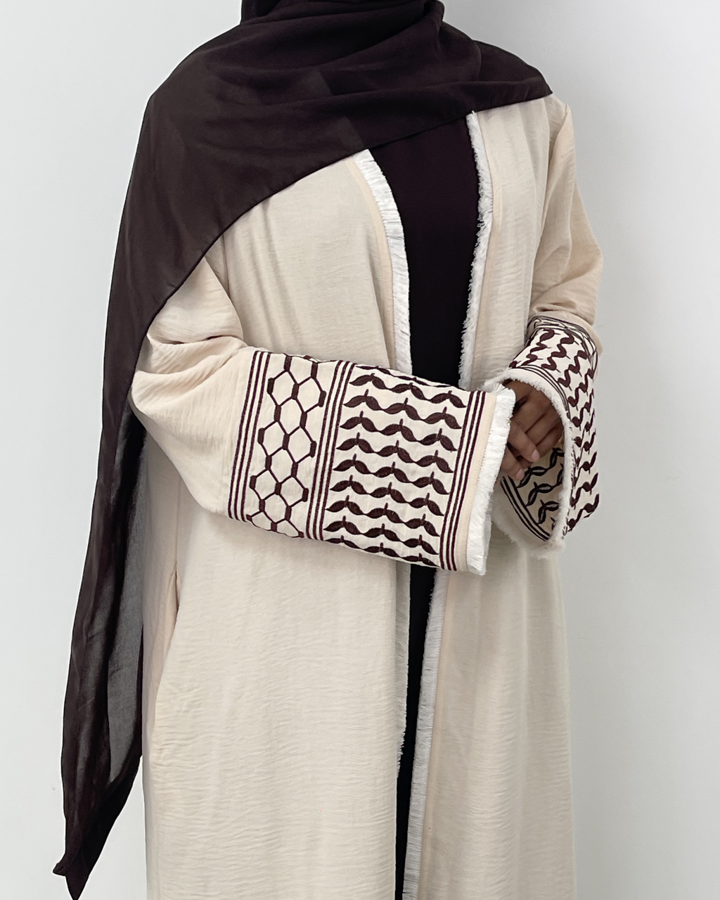 Heritage Drape Abaya - Dusk