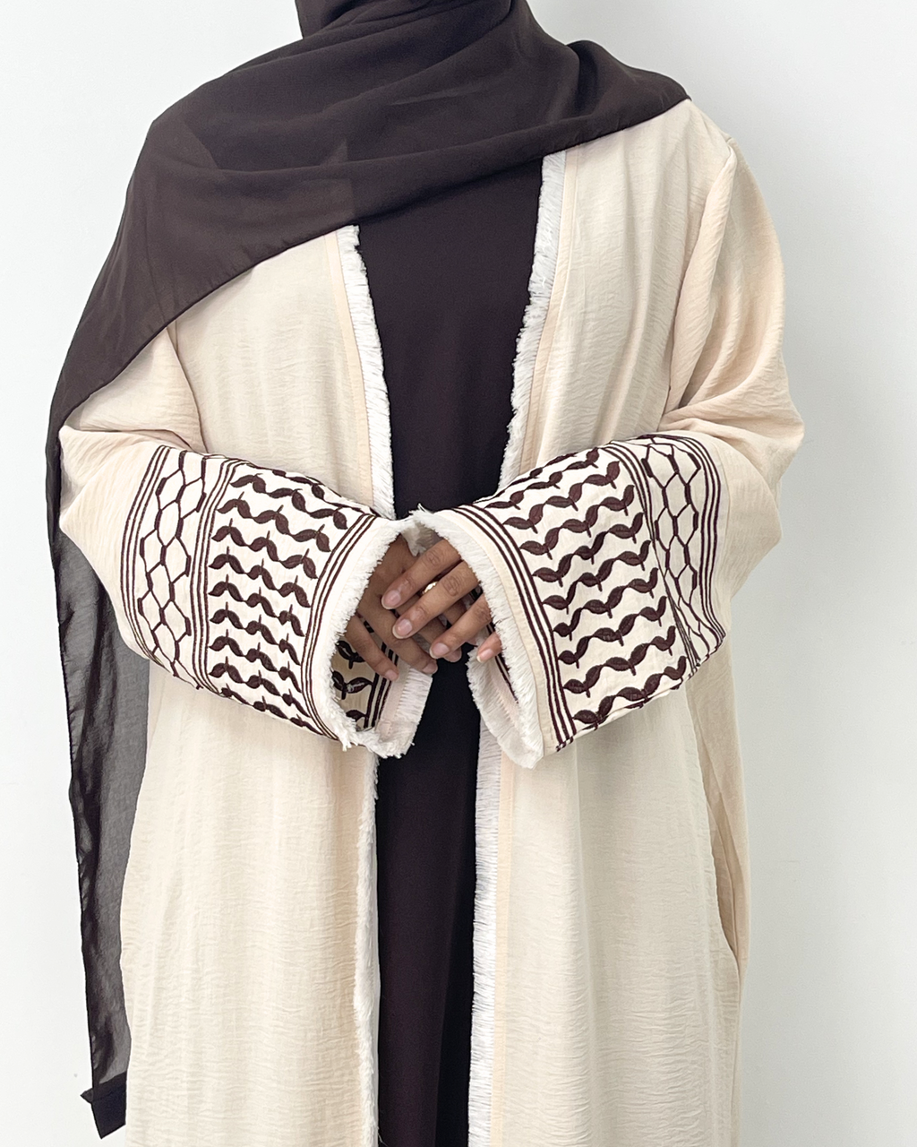 Heritage Drape Abaya - Dusk
