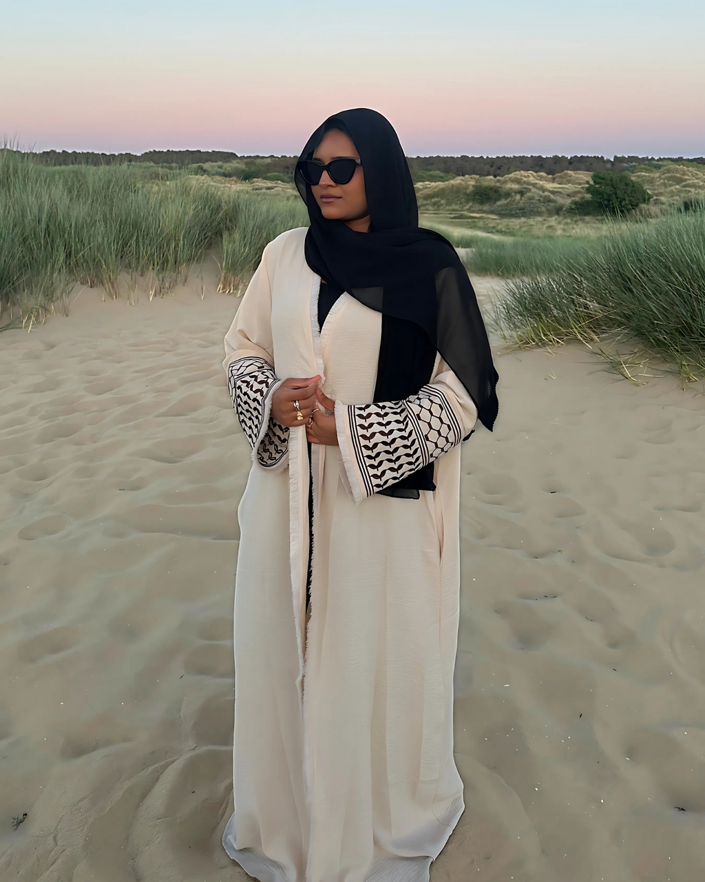 Heritage Drape Abaya - Dusk